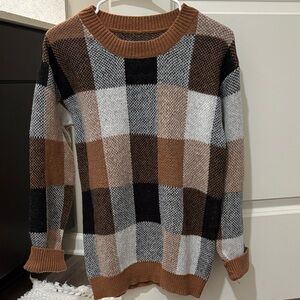 Plaid Women’s Sweater